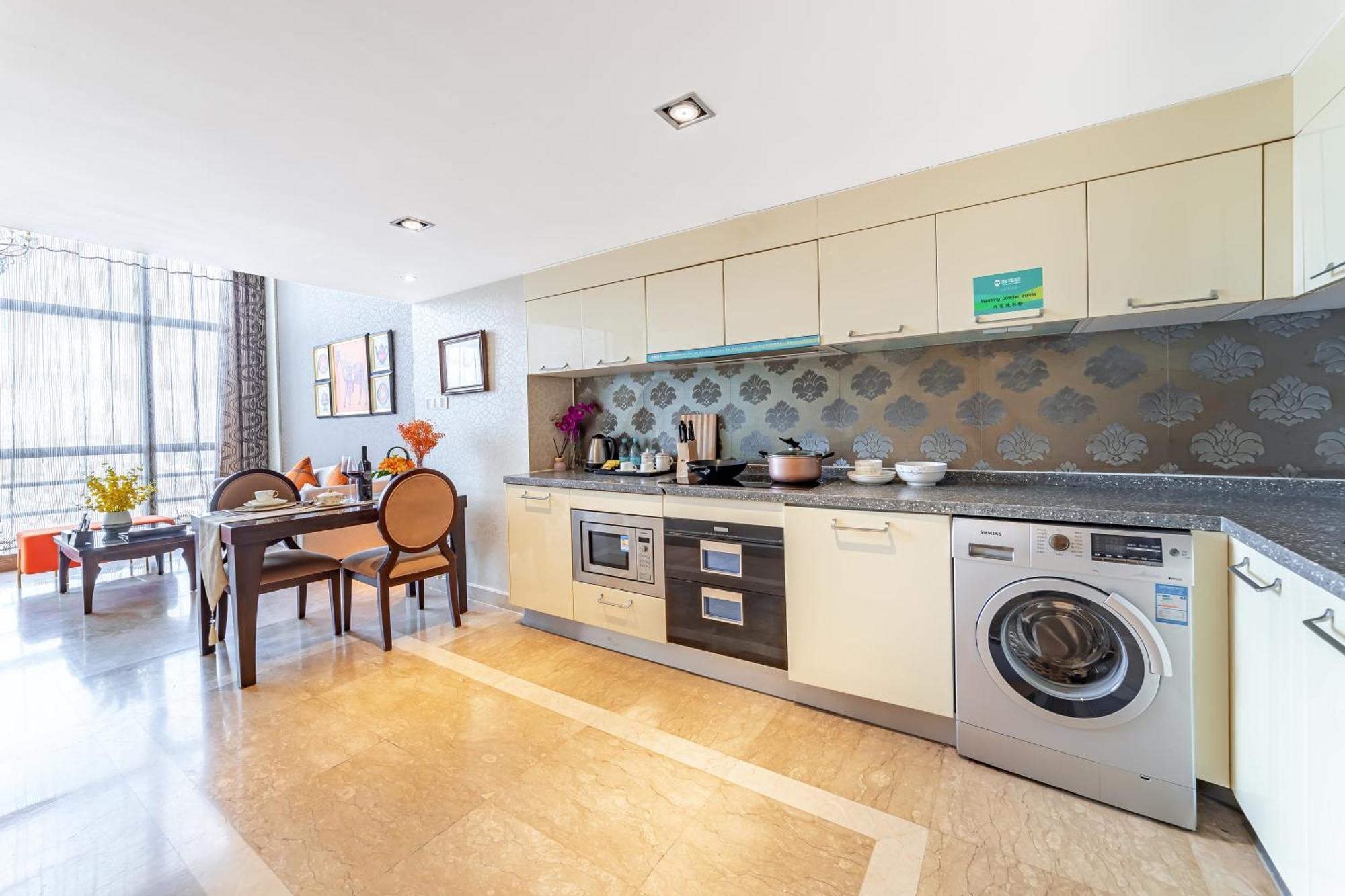 WAIFIDEN Guangzhou Grand View Golden Palace Apartment Exterior foto
