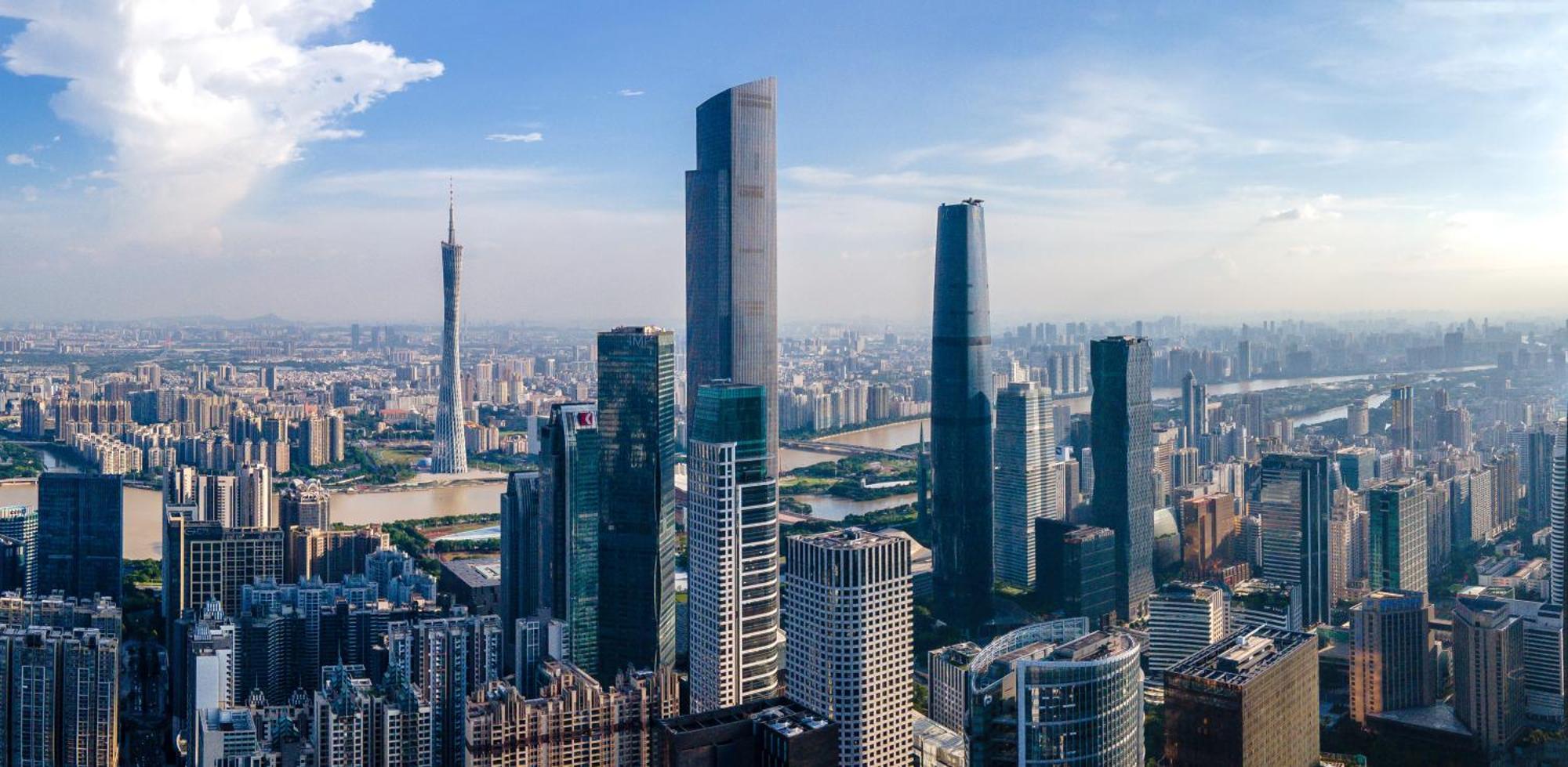 WAIFIDEN Guangzhou Grand View Golden Palace Apartment Exterior foto