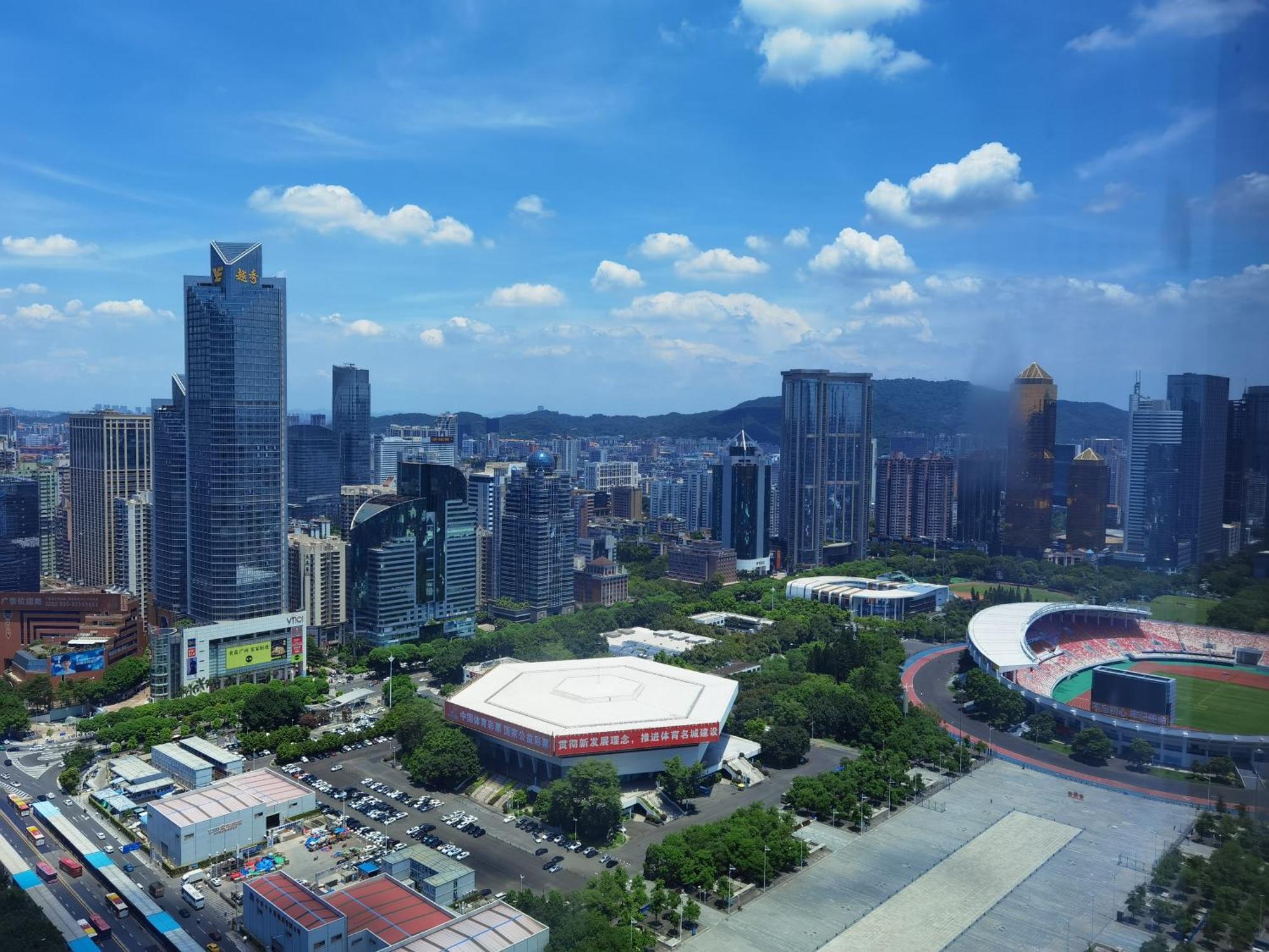 WAIFIDEN Guangzhou Grand View Golden Palace Apartment Exterior foto