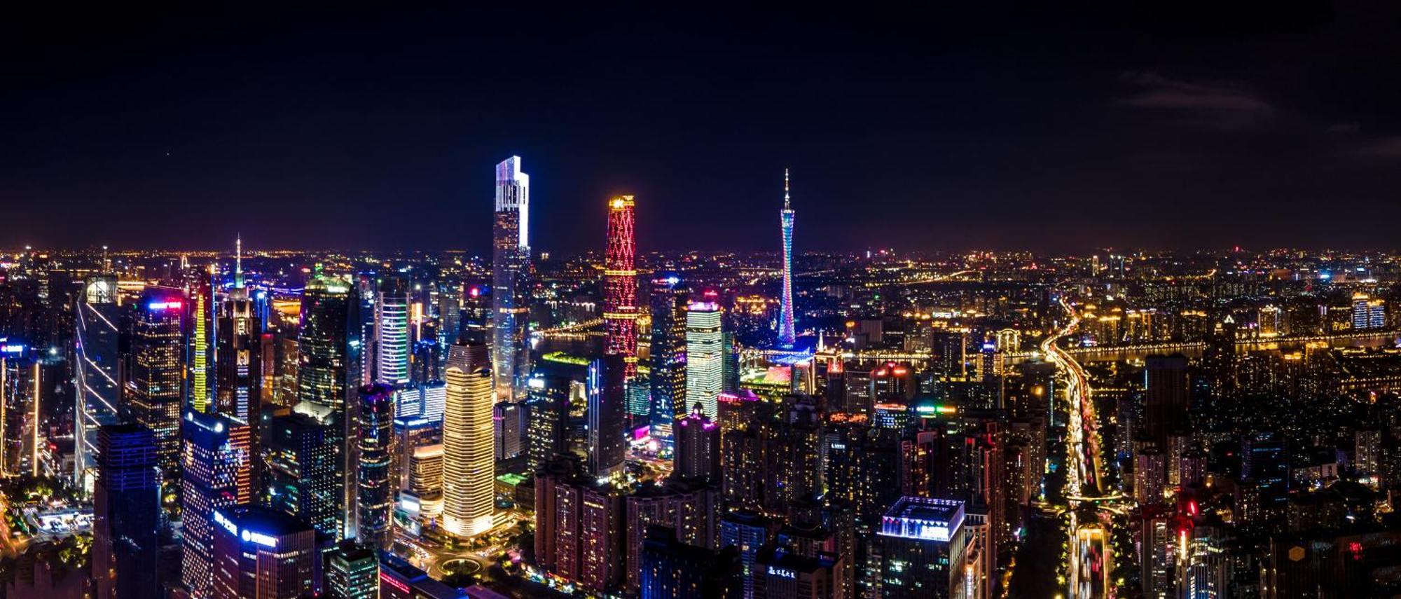 WAIFIDEN Guangzhou Grand View Golden Palace Apartment Exterior foto
