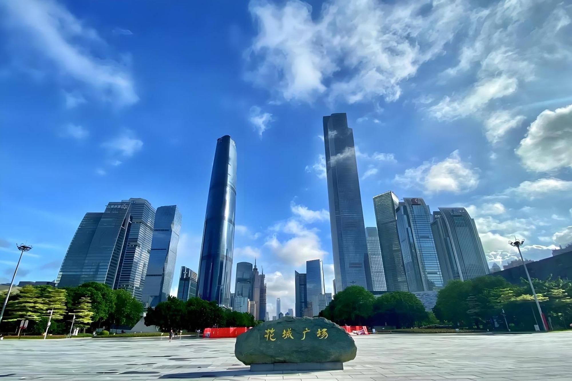 WAIFIDEN Guangzhou Grand View Golden Palace Apartment Exterior foto