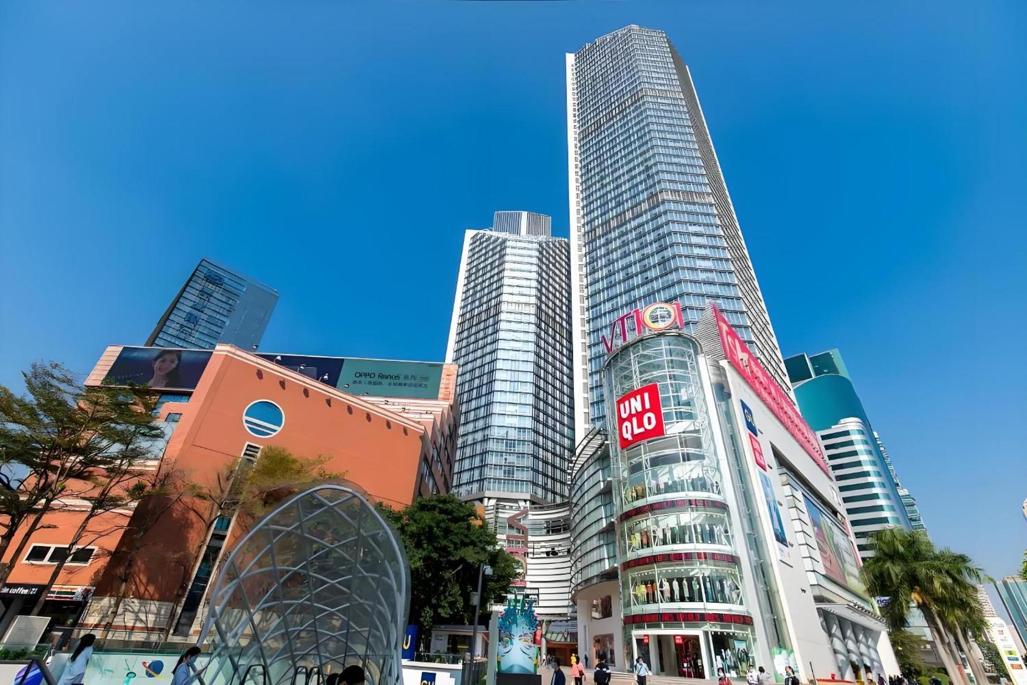 WAIFIDEN Guangzhou Grand View Golden Palace Apartment Exterior foto